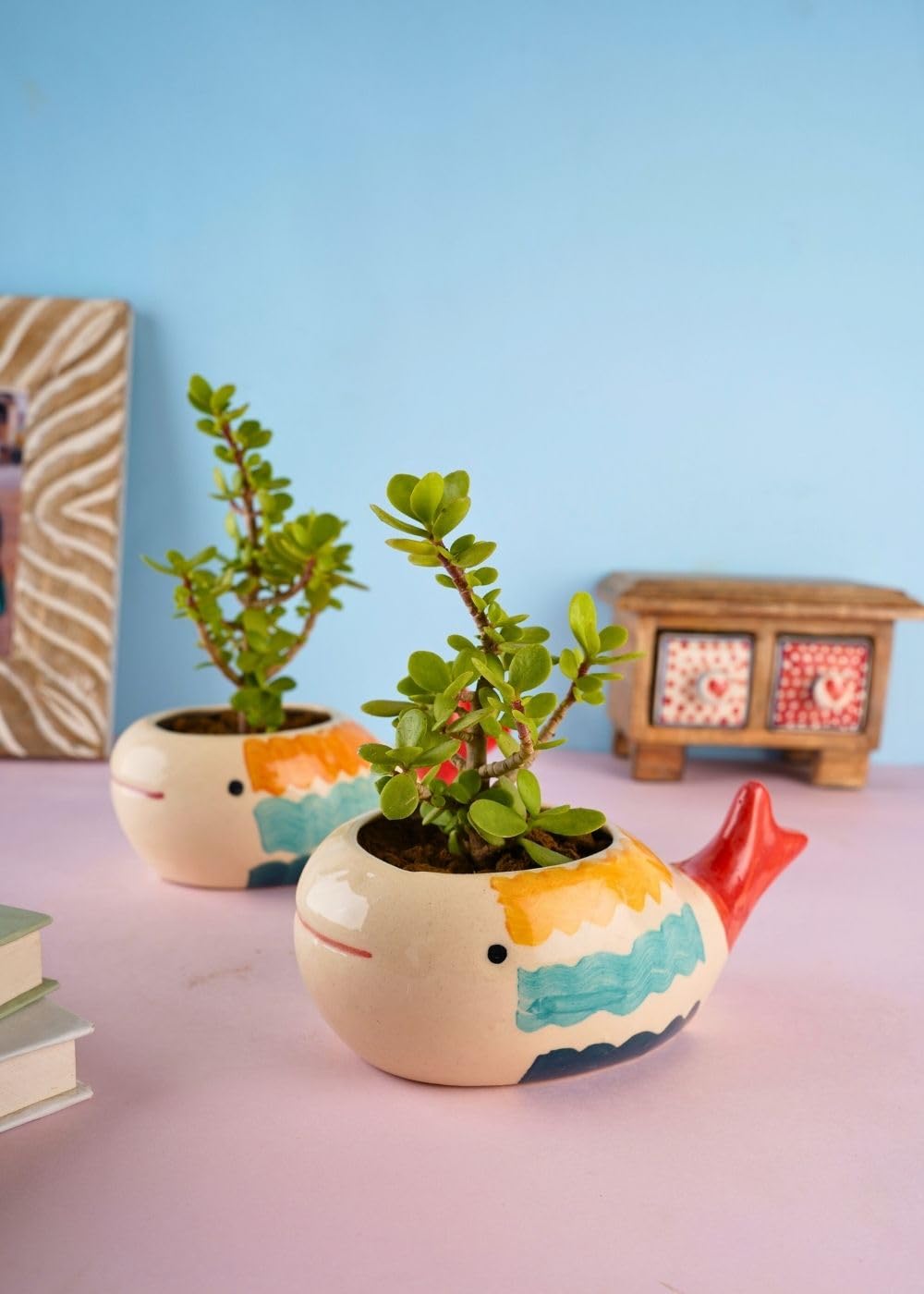See full amazon price history chart for WEAVING HOMES Nemo Fish Planter Ceramic Pots Planters for Indoor Plants,Outdoor,Balcony,Home,Garden,Office WEAVING HOMES Nemo Fish Planter Ceramic Pots Planters for Indoor Plants,Outdoor,Balcony,Home,Garden,Office (B0CYY6GMTR) Amazon Price History, Amazon Price Tracker