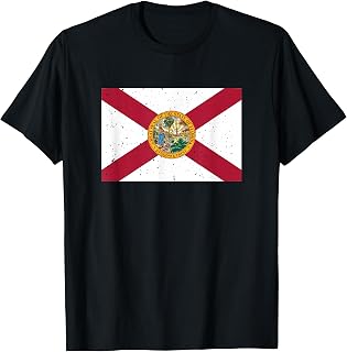 State Flag Tees: Vintage Florida FL State Flag T-Shirt T-Shirt