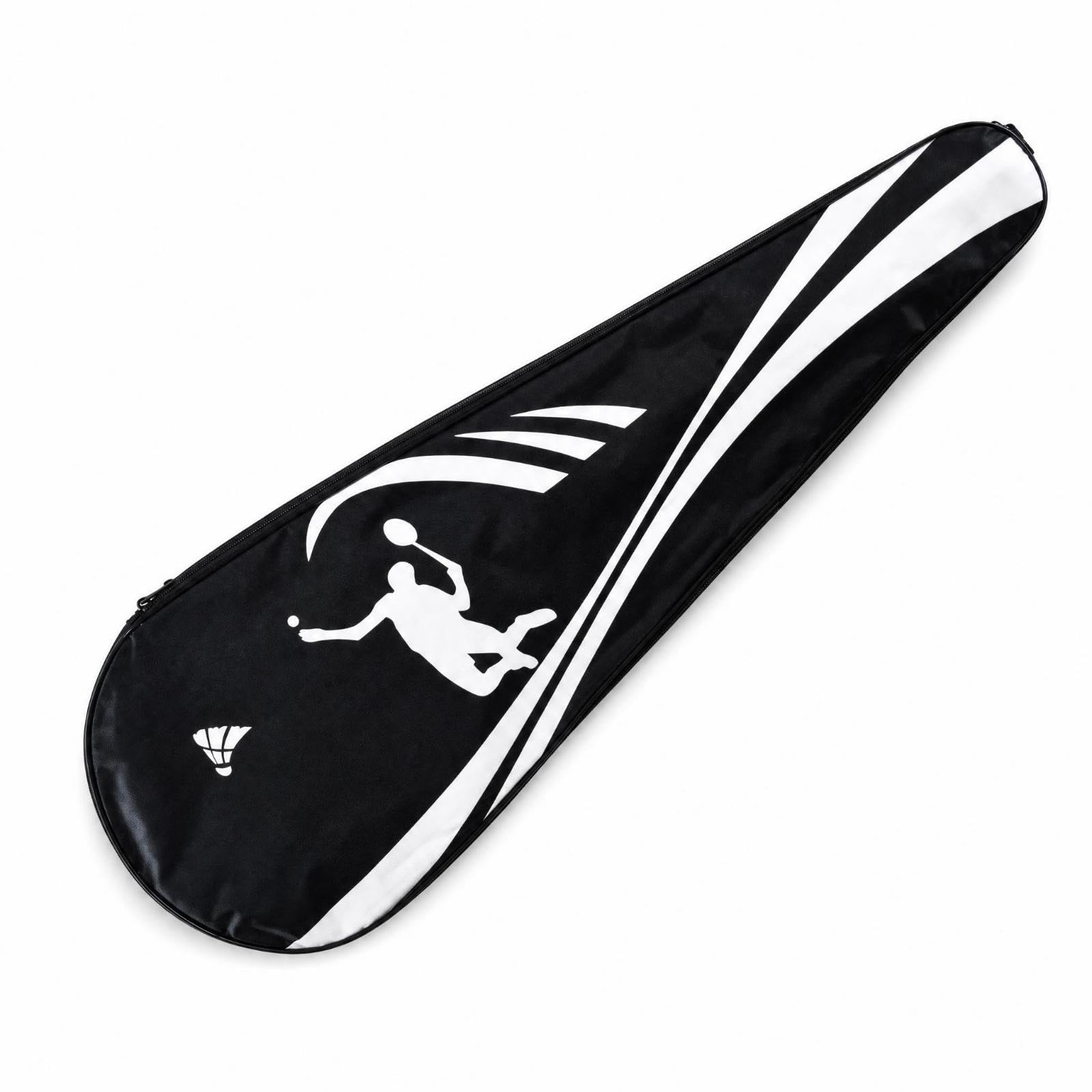 Badminton Racket Bag Oxford Cloth Badminton Bag Teardrop-Shaped Black 009|Sporting Goods| Tennis & Racquet Sports| Badminton-image-39