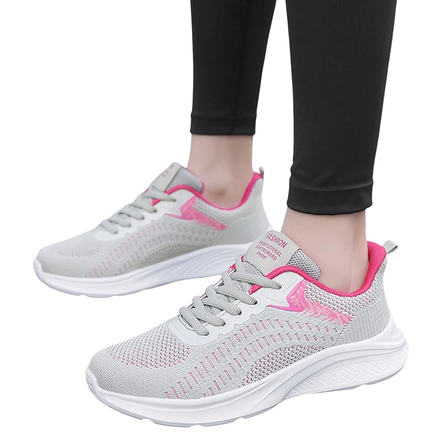 Chaussures Orthopédiques Pour Femme - Décontractées - Largeur H - Légères - Tendance - Chaussures De Jogging Respirantes - Chaussures De Marche - Chaussures De Sport - Amortissement Et Soulagement Des