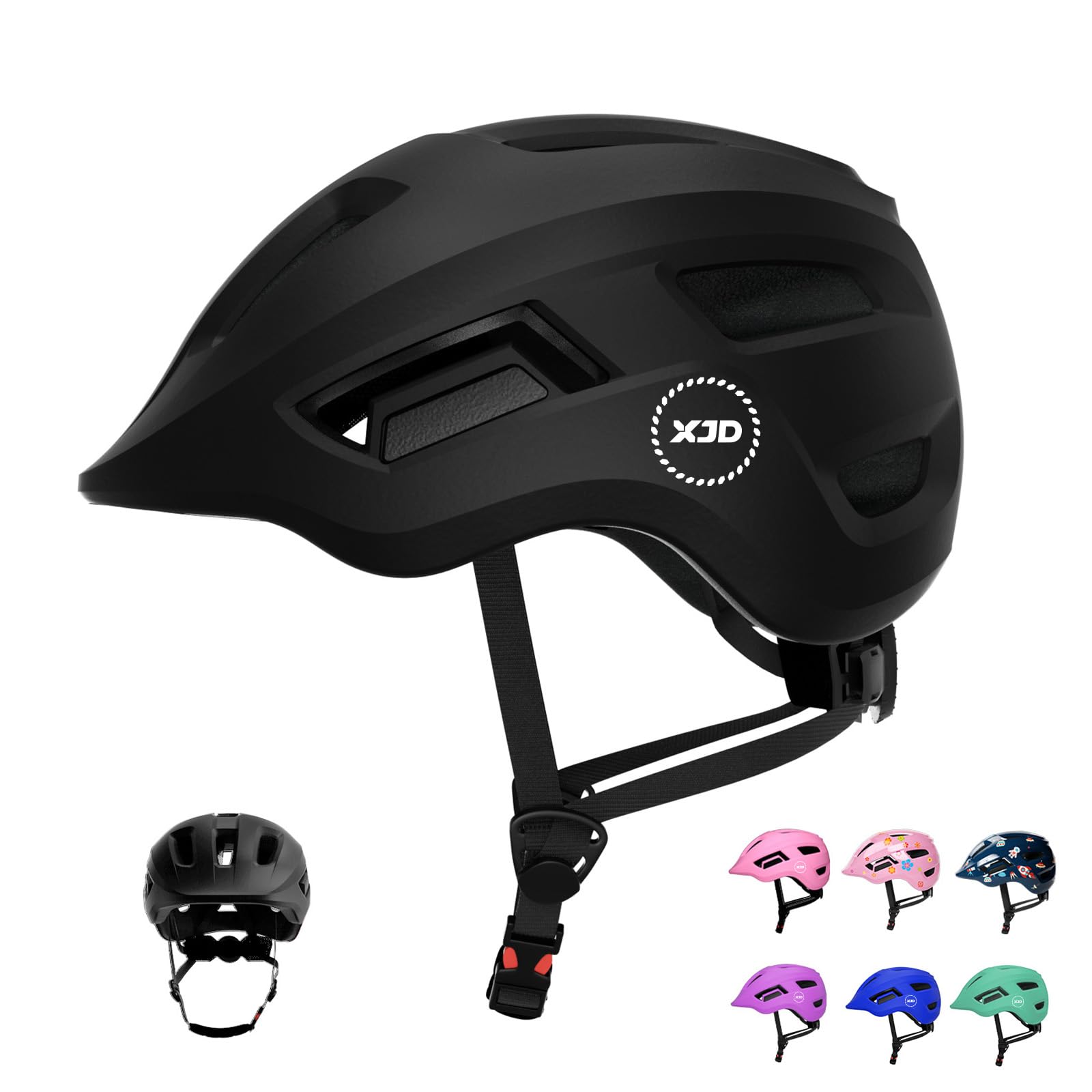 XJD Kids Boys Bike Helmet, Kids Adjustable Helmet 48-56cm, Skateboard Helmet for Girls Boys 2-8 Years CE Certification, Bicycle Helmet — image 1