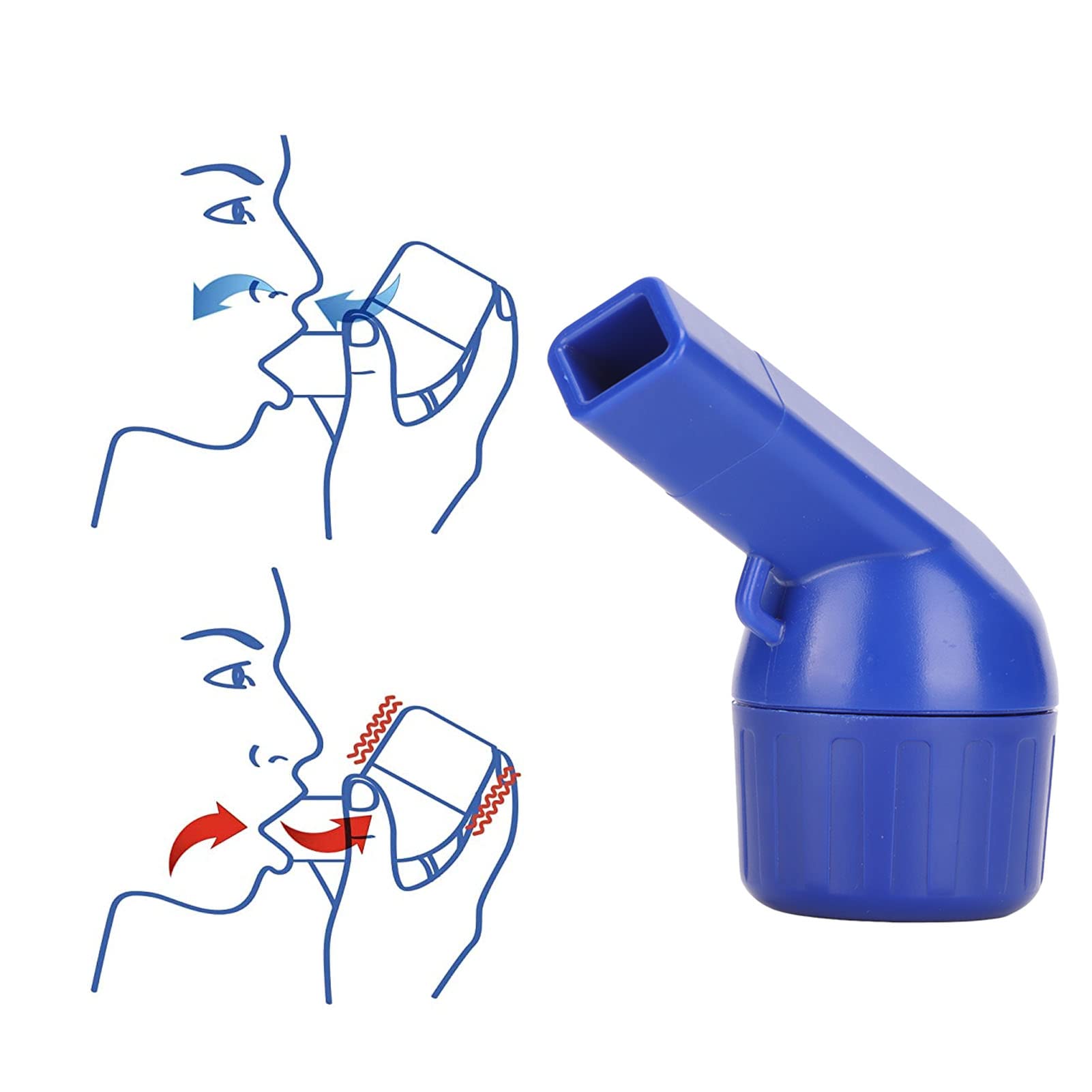 Buy ZJchao Respiratory Lung Expander, Professional Mucus Relieving Device, Handheld Breathing