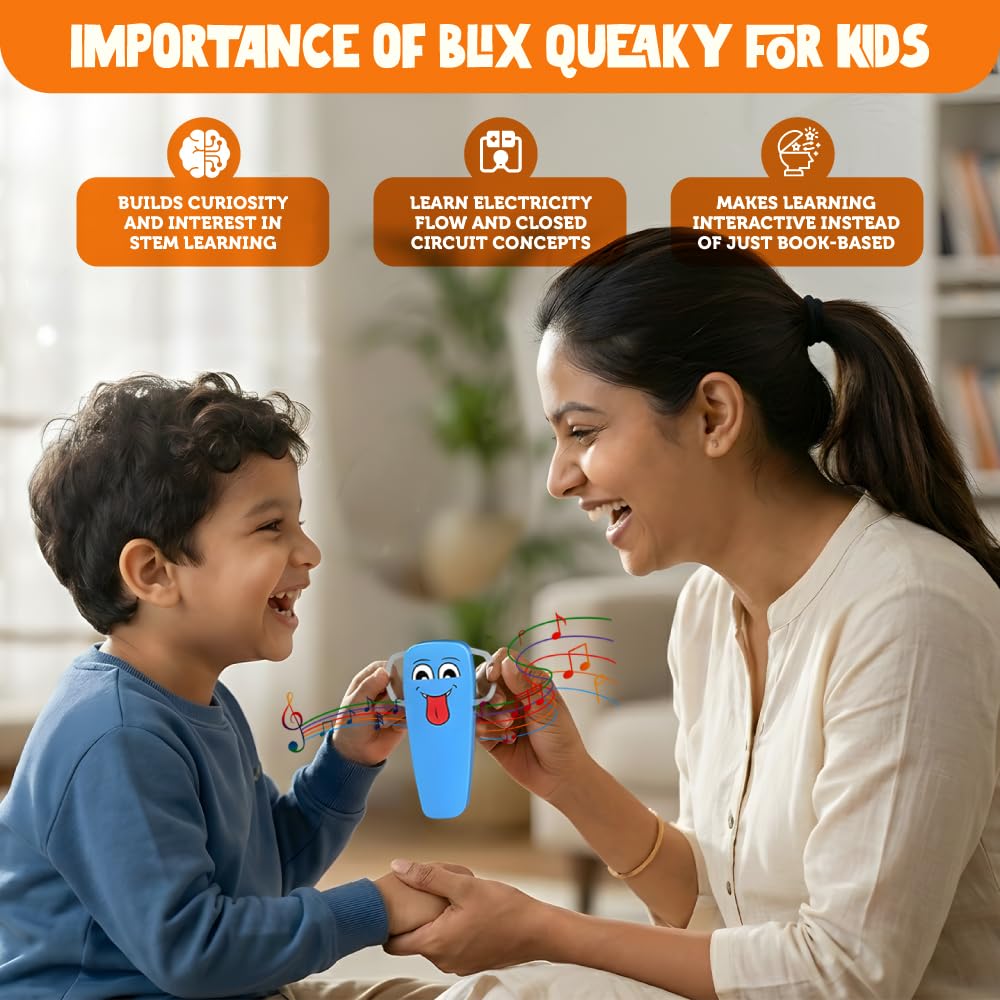 Blix Queaky Charge: STEM Toy - Conduct Electricity! -4