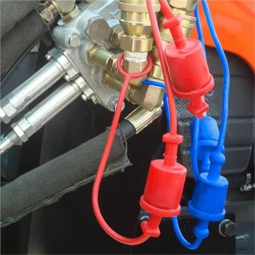 Coupleur hydraulique ISO 7241-A bouchon anti-poussière pour équipement vibrant