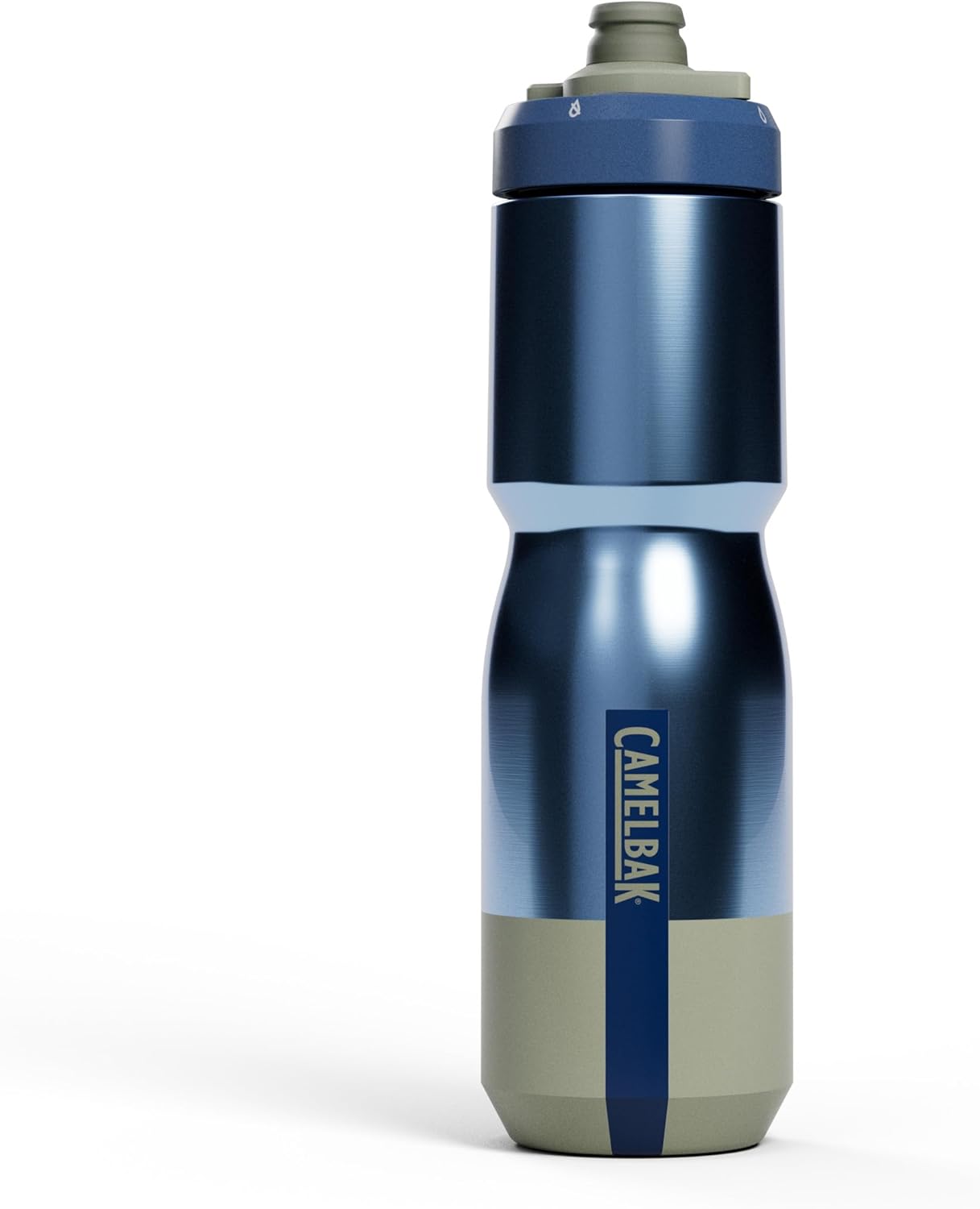 Camelbak Podium Steel 22oz Insulated Bike Water Bottle for Cycling, Mercury Deep Sea