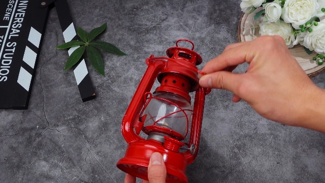 Amazon.com: Honoson 8 Pcs Oil Lamps 8 Inch Red Hanging Hurricane
