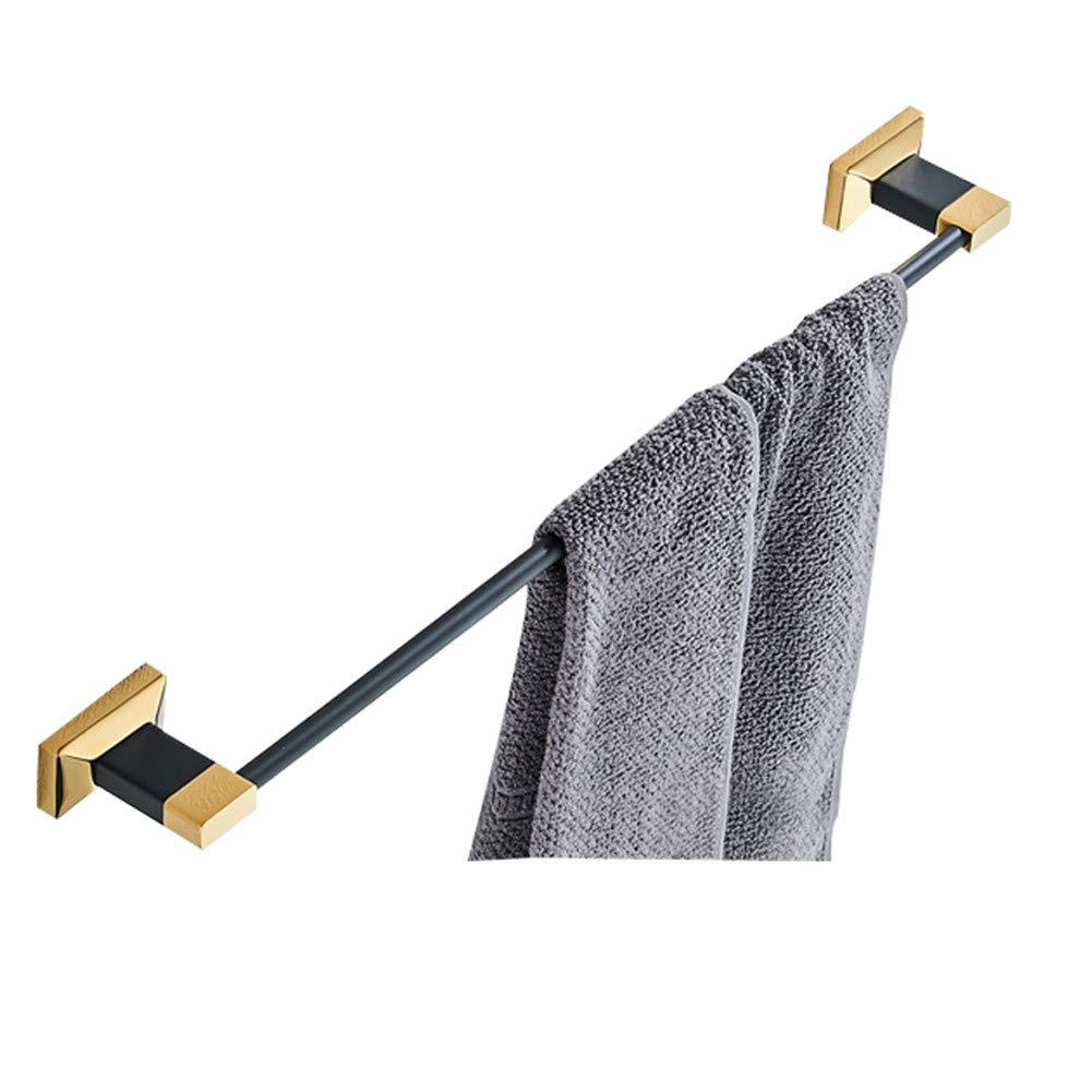 Porte-brosse WC noir et crochets porte-serviettes pour rénovation de douche