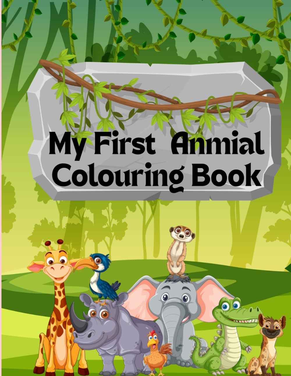 My First Animal Colouring Book