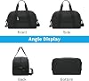 Small Mini Travel Bag Sports Bag 18L Small Duffel Bag XS School Sports Bag Weekender Fitness Bag 35 x 20 x 25 cm Black