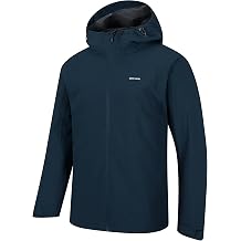 Men's Waterproof Jackets 2.5 Layer Outdoor Lightweight Rain Jacket | 10.000 mm H O, Waterproof Zip, Windbreaker Jacket, Breathable Raincoat, Fully Sealed Seams, 4 Pockets, Hiking, Rock Climbing