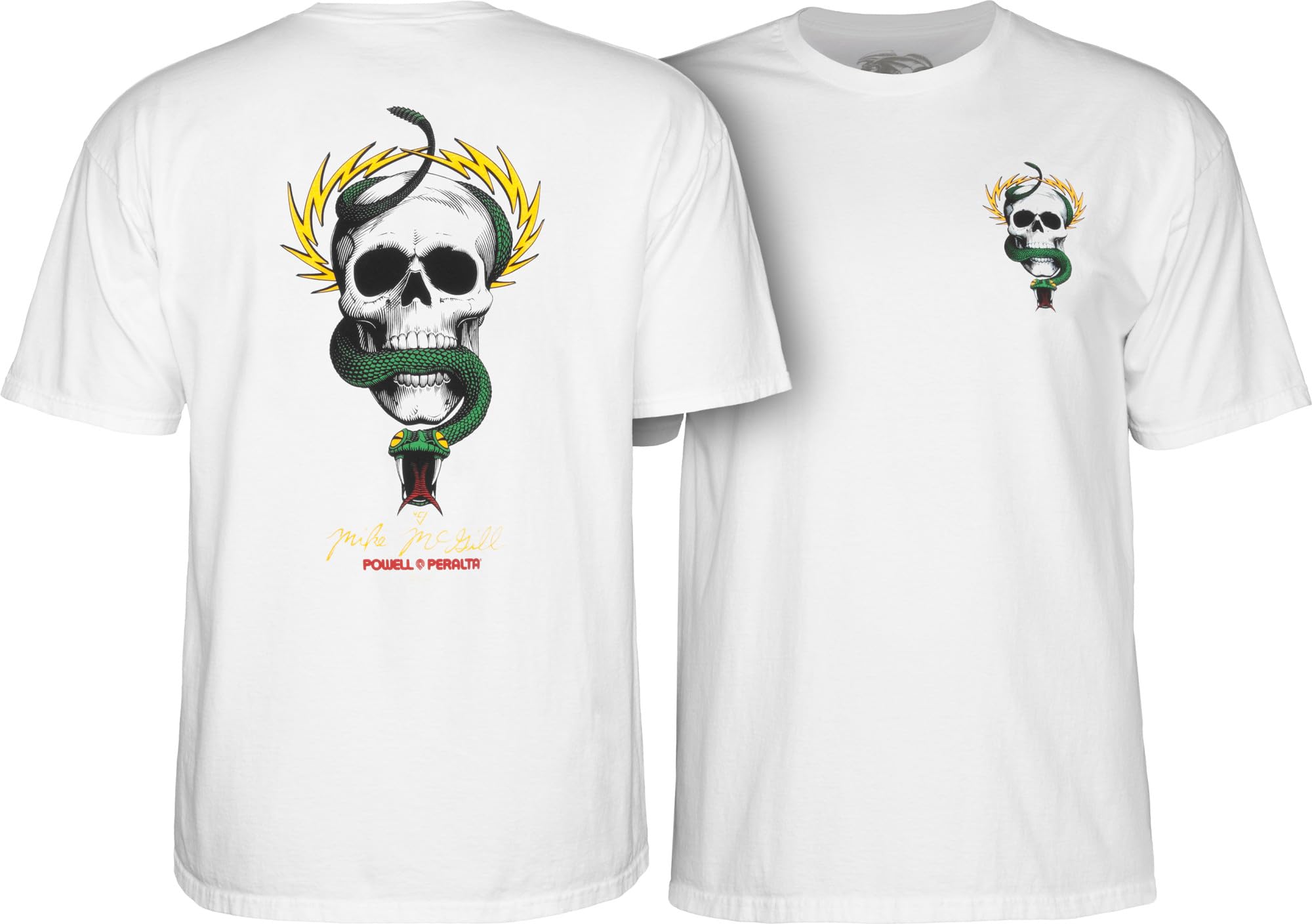 Powell PeraltaMike McGill Skull & Snake T-Shirts