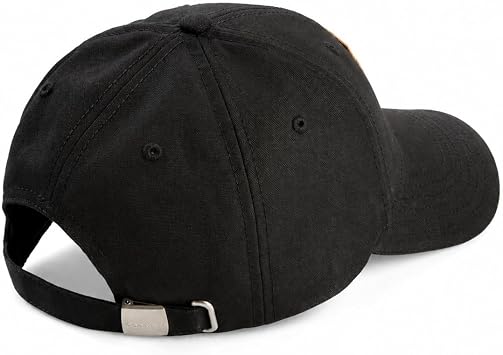 Genuine Porsche Black Crest Logo Cap