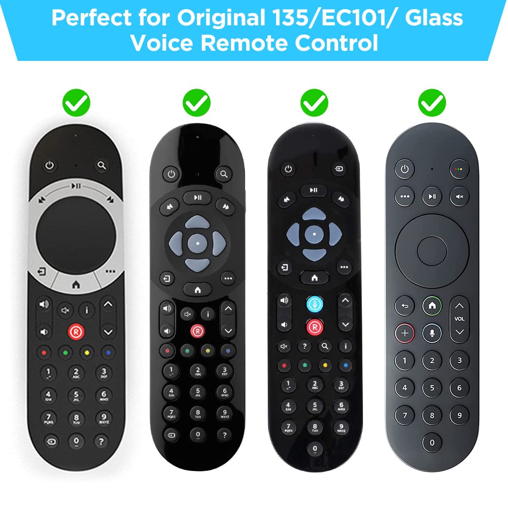 Cover Per Telecomando Sky Q Fosforescente 2 Pezzi (Verde+Blu) - Custodia In Silicone Antiurto Con Cordino, Antiscivolo