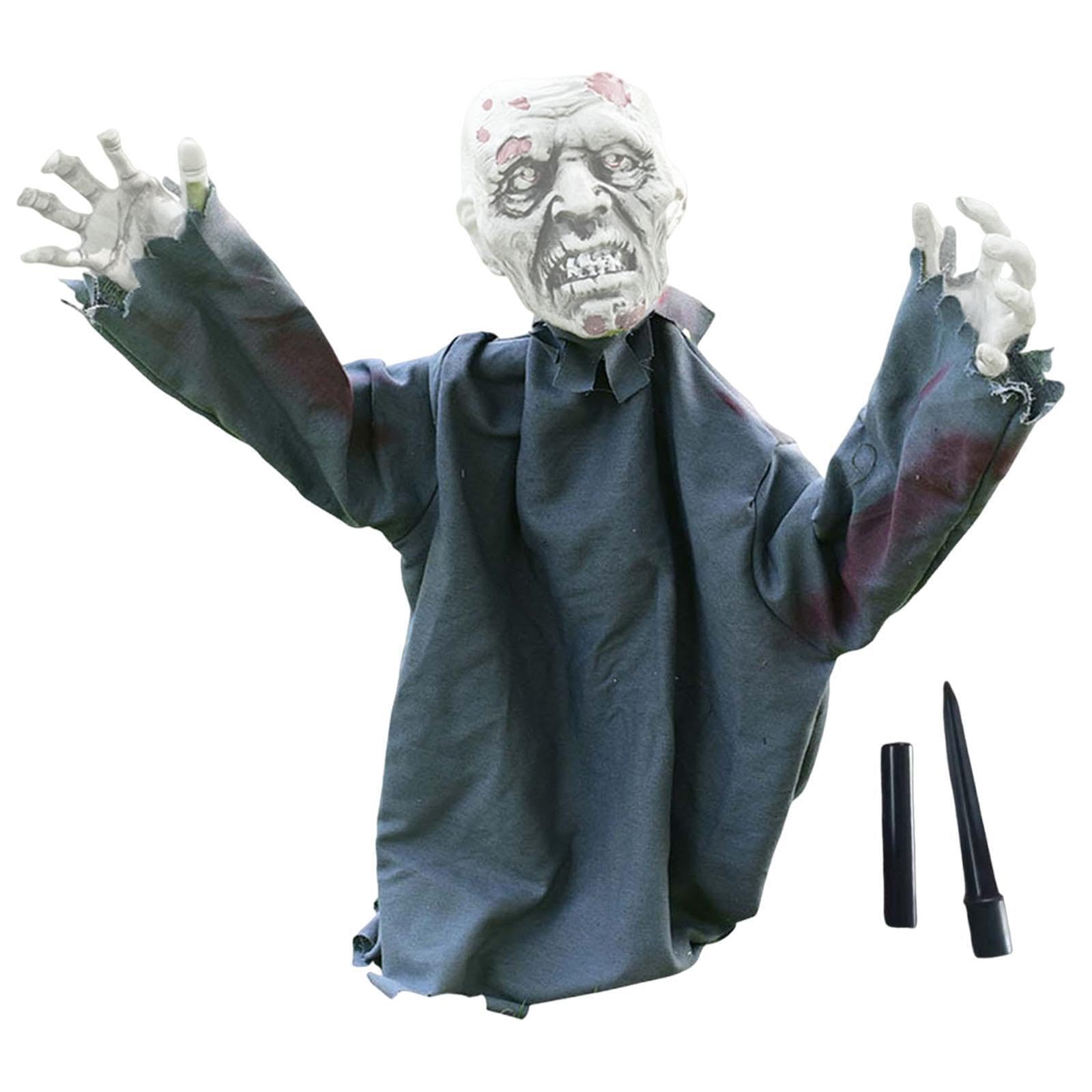 CYDZSRA Creepy Zombie Lawn Stake Resourceful Lawn Décor Unique Indoor Outdoor Halloween Decoration Horror Experiences Halloween Garden Patio Haunted House