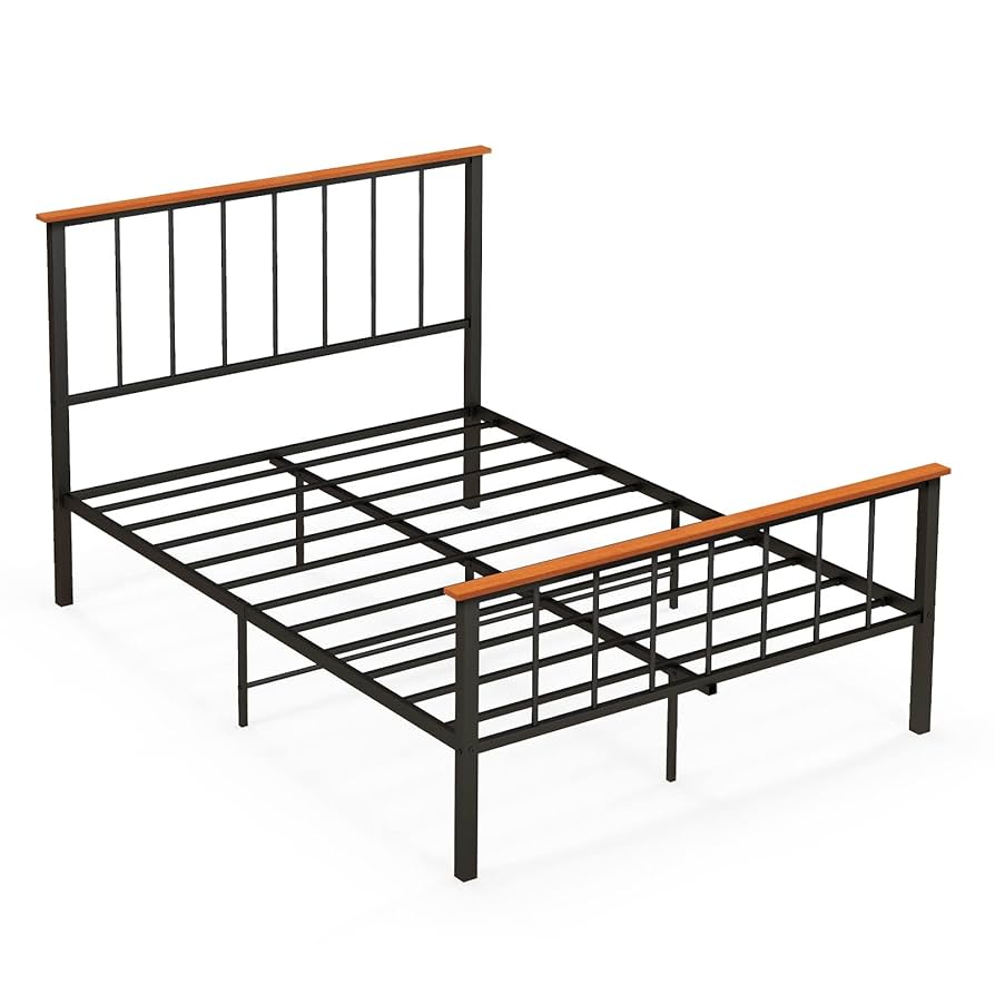 Amazon.com: Giantex Full Size Metal Platform Bed Frame with