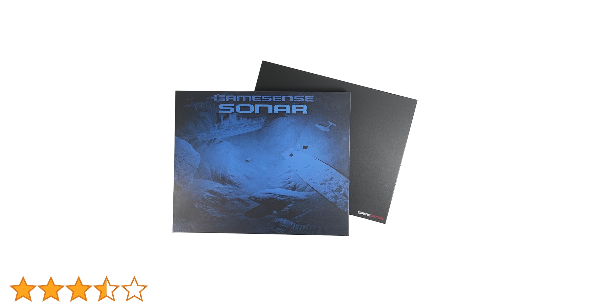 Amazon.co.jp: Gamesense Sonar ブラックガラスマウスパッド 500