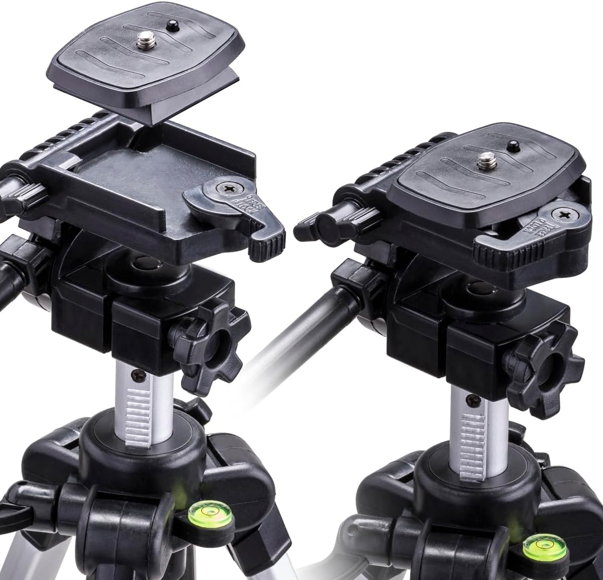 Takama Aluminum 3-Section Tripod with 3-Way Head, 58" Max Height