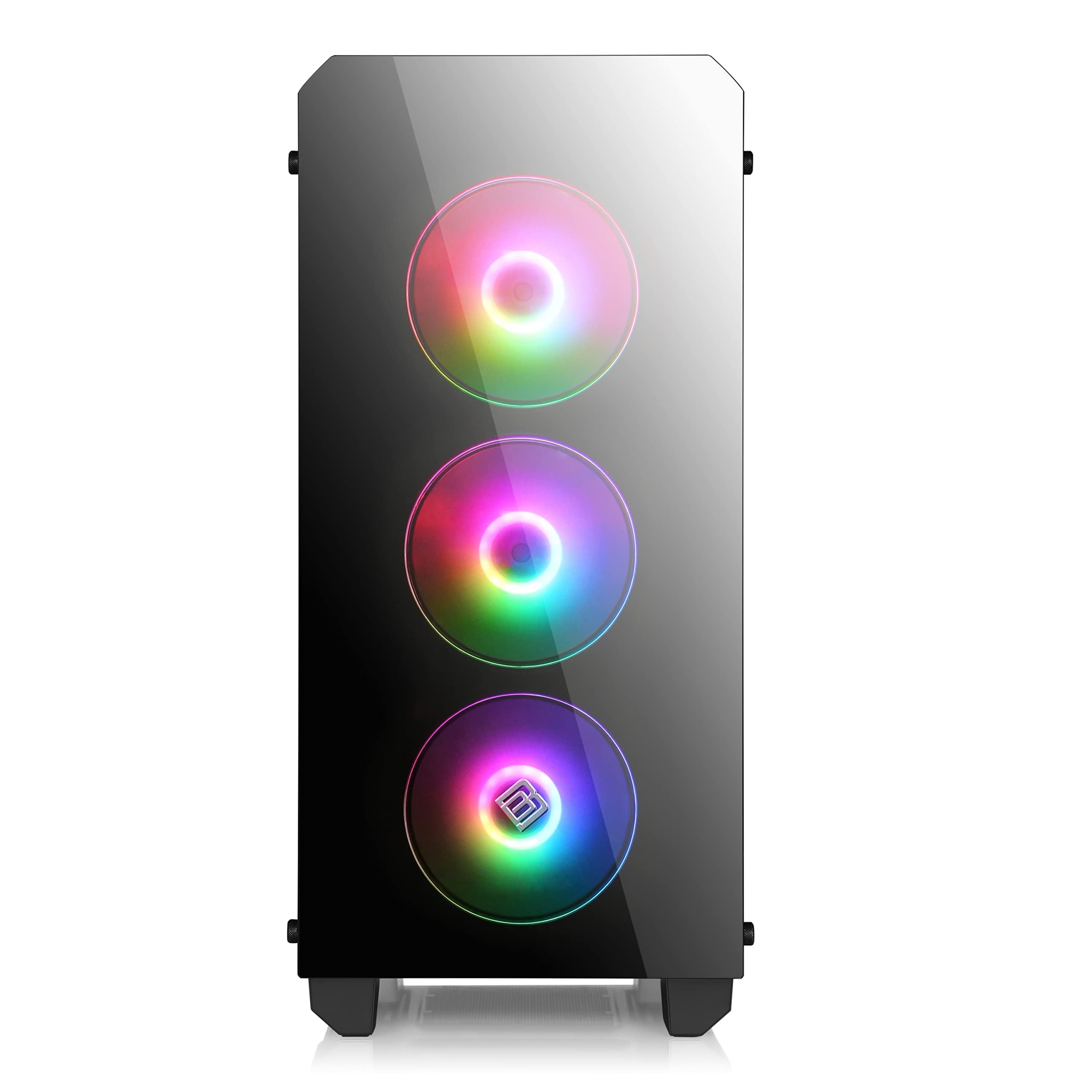 Basic Gaming PC mit Windows 11 Home | AMD Ryzen 5 5500 6x3.6GHz | GeForce RTX 3050 | 1000GB M.2 NVMe | 32GB DDR4 RAM | 27" TFT | WLAN, Computer für Zocker, Gamer Desktop Rechner zum Spielen | A10090