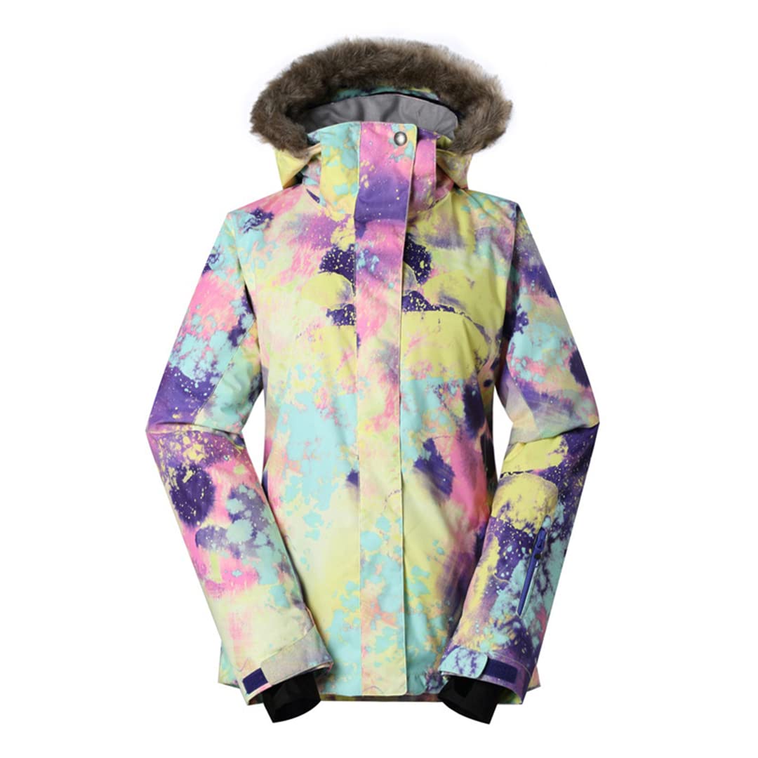 Chaquetas de nieve de invierno abrigos de hielo deportes al aire libre ropa de snowboard 10 K impermeable a prueba de viento traje de esquí desgaste para niña