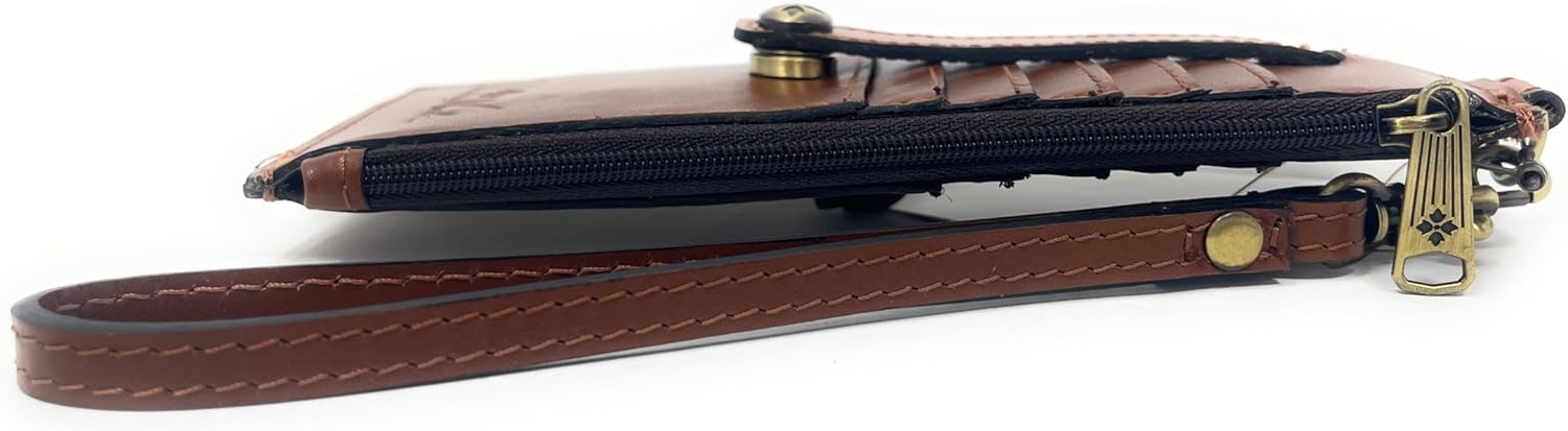 Patricia Nash Alanna Leather Wallet, Tan