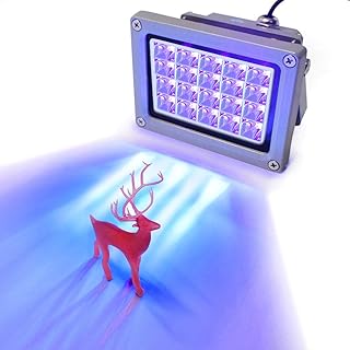 FASTTOBUY UV Resin Curing Light 405nm for SLA/DLP 3D Printer Solidify Photosensitive Resin with 20W Power