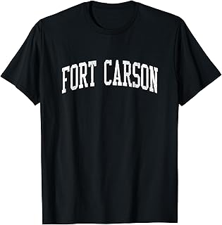 Fort Carson CO Vintage Athletic Sports JS02 T-Shirt
