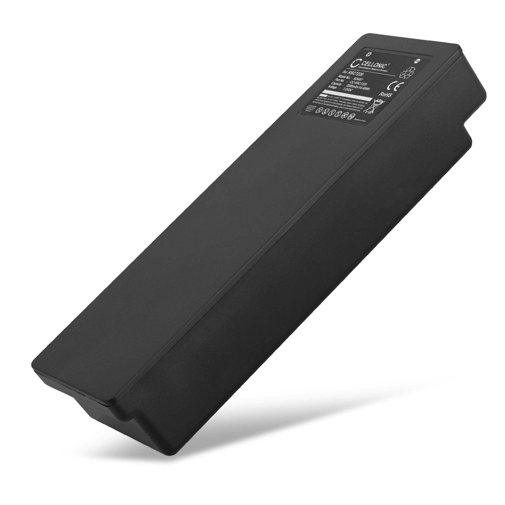 CELLONIC 1x Battery for Remote Control Compatible with Scanreco 592, Mini, 590, 1026 - (2000mAh, 7.2V)