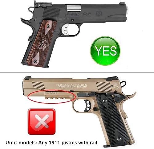 Miniatura 4 de Funda IWB - Se adapta a la mayoría de pistolas estilo 1911 - Kimber - Colt - S & W - Sig Sauer - Remington - Ruger y más