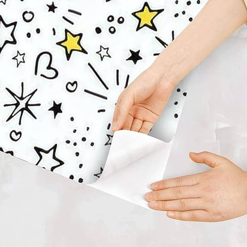 Miniatura 7 de Calcomanía de pared de arco sin costuras para niños y niñas, papel de envolver textiles, papel de regalo para verano, primavera, papel tapiz