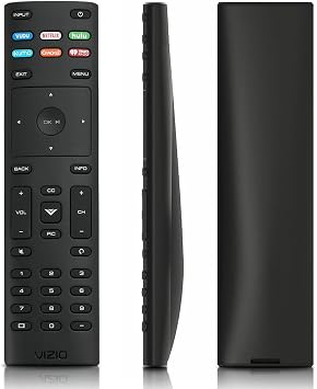 Universal Remote Control, XRT136 for VIZIO All LED LCD HD 4K UHD HDR Smart TVs with Hulu Netflix Vudu iHeart Radio, Crackle XUMO App Keys