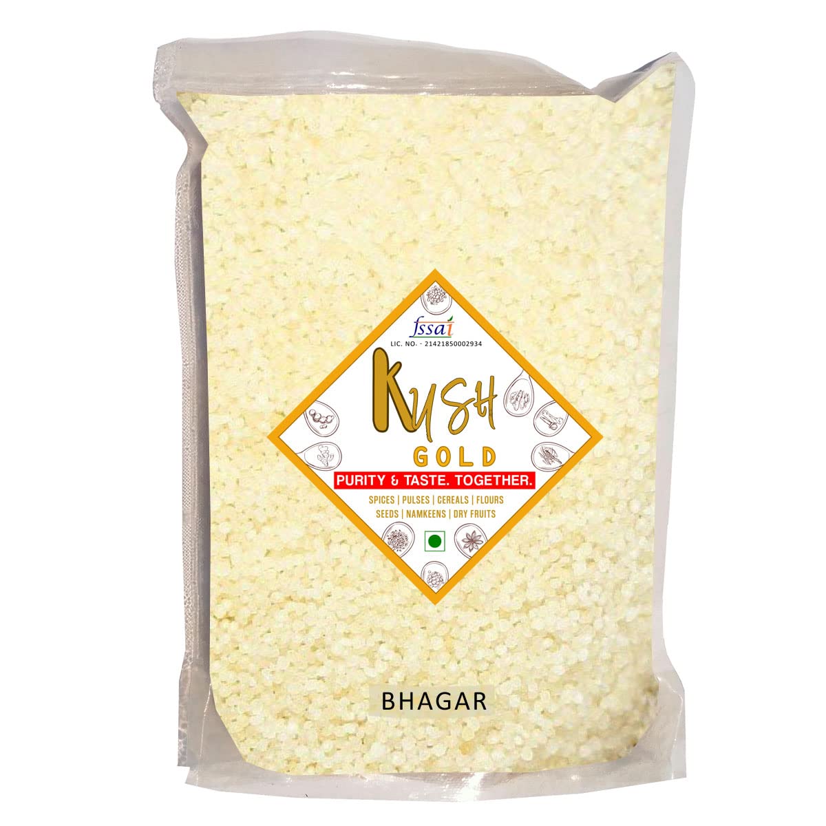 Kush Gold Fasting Food Bhagar/Little Millet/Mordhan/Samo Rice/Samak Chawal/Barnyard Millet/Bhagar for vrat (1Kg Pack) (B09BVR9VVN) Amazon Price History, Amazon Price Tracker