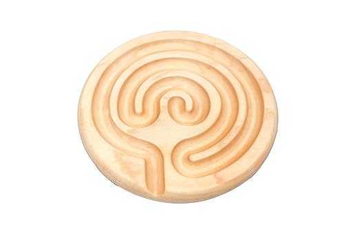 Miniatura 2 de Pocket Labyrinth, Wooden Finger Labyrinth, Finger Labyrinth, Finger Labyrinth, Labyrinth Art, Labyrinth Meditation, Labyrinth Gifts