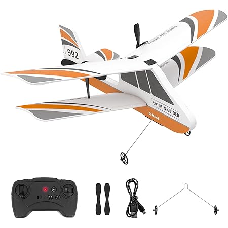 PRENDRE Avion t?�l?�command?� - Avion RC 2,4 Ghz 6 canaux pr??t ?� Voler, Avion gyrocommand?� ?� 6 Axes 