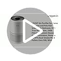 Image of LEVOIT Air Purifier for Home Allergies and Pets Hair Smokers in Bedroom, H13 True HEPA Filter, 24db Filtration System Cleaner Odor Eliminators, Remove 99.97% Dust Smoke Mold Pollen, Core 300, White