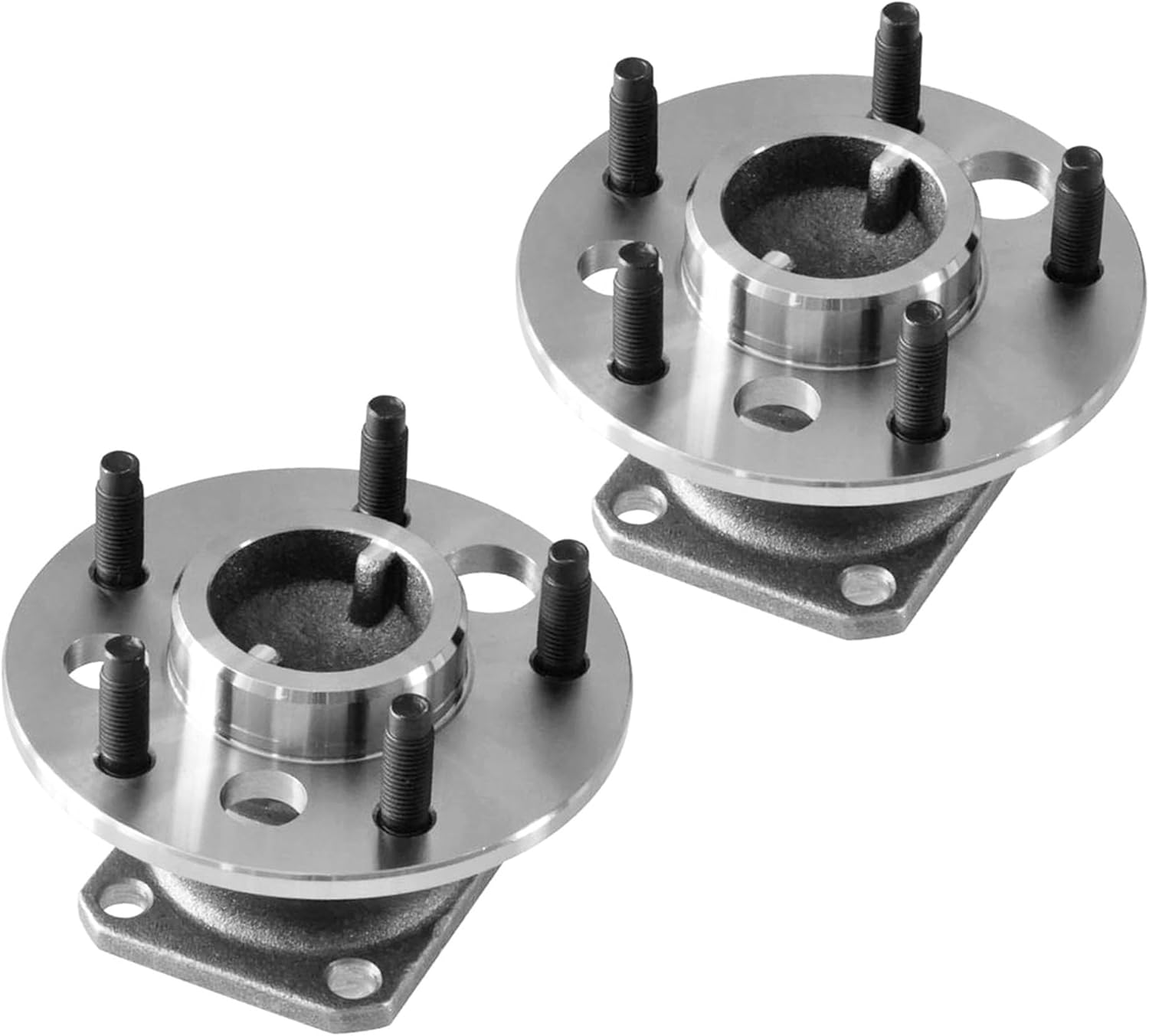 2PCS RH LH Rear Wheel Bearing and Hubs Kit Fit for Buick 1983-2008 for Cadillac 1985-1993 for Chevrolet 1983-2008 for Pontiac 1983-2008 513018