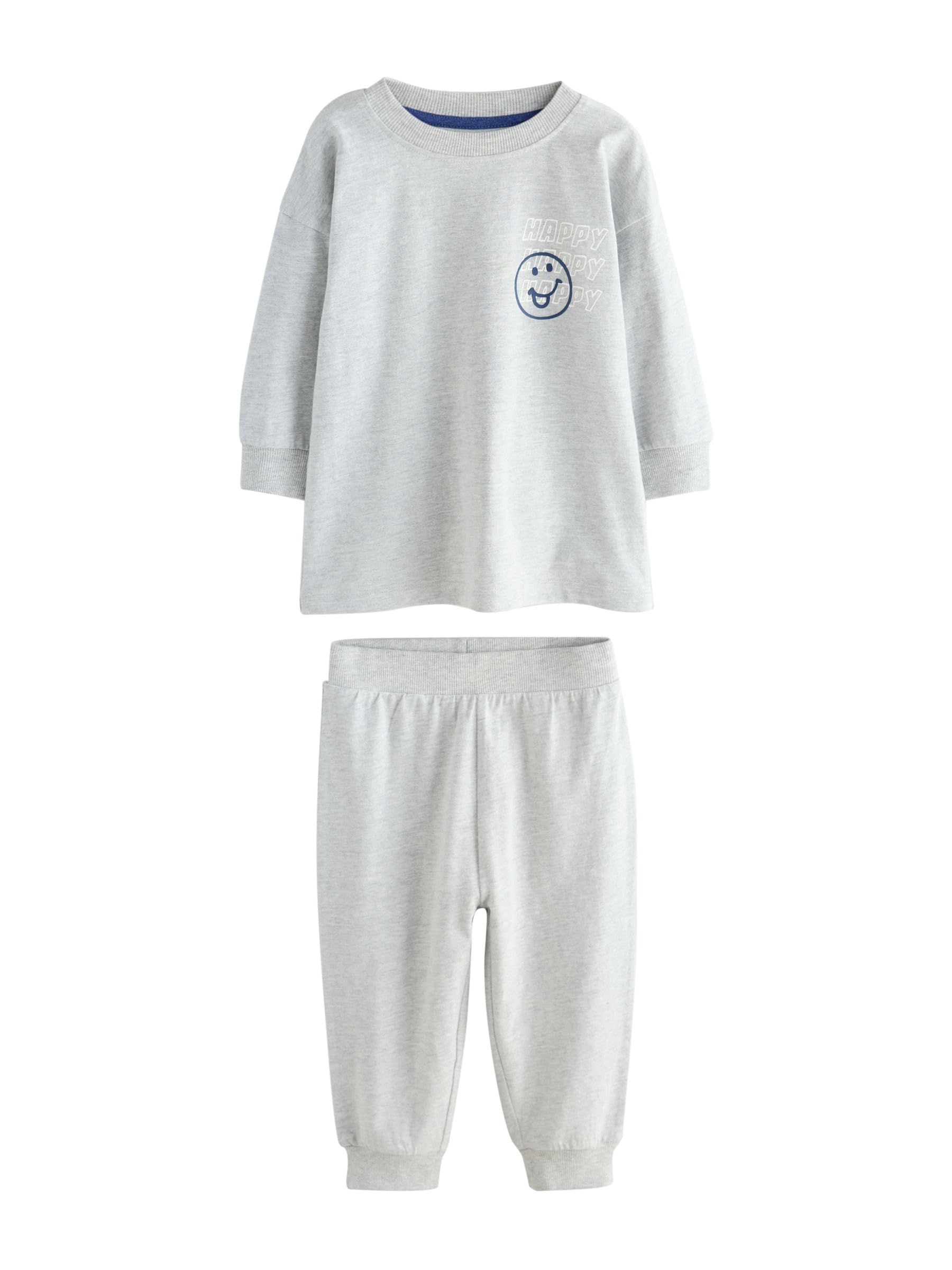 NEXT Ragazzo Confezione da 3 Pigiami Comodi | Bambino, Standard, Mid Rise, Pull On, Lavabile in lavatrice