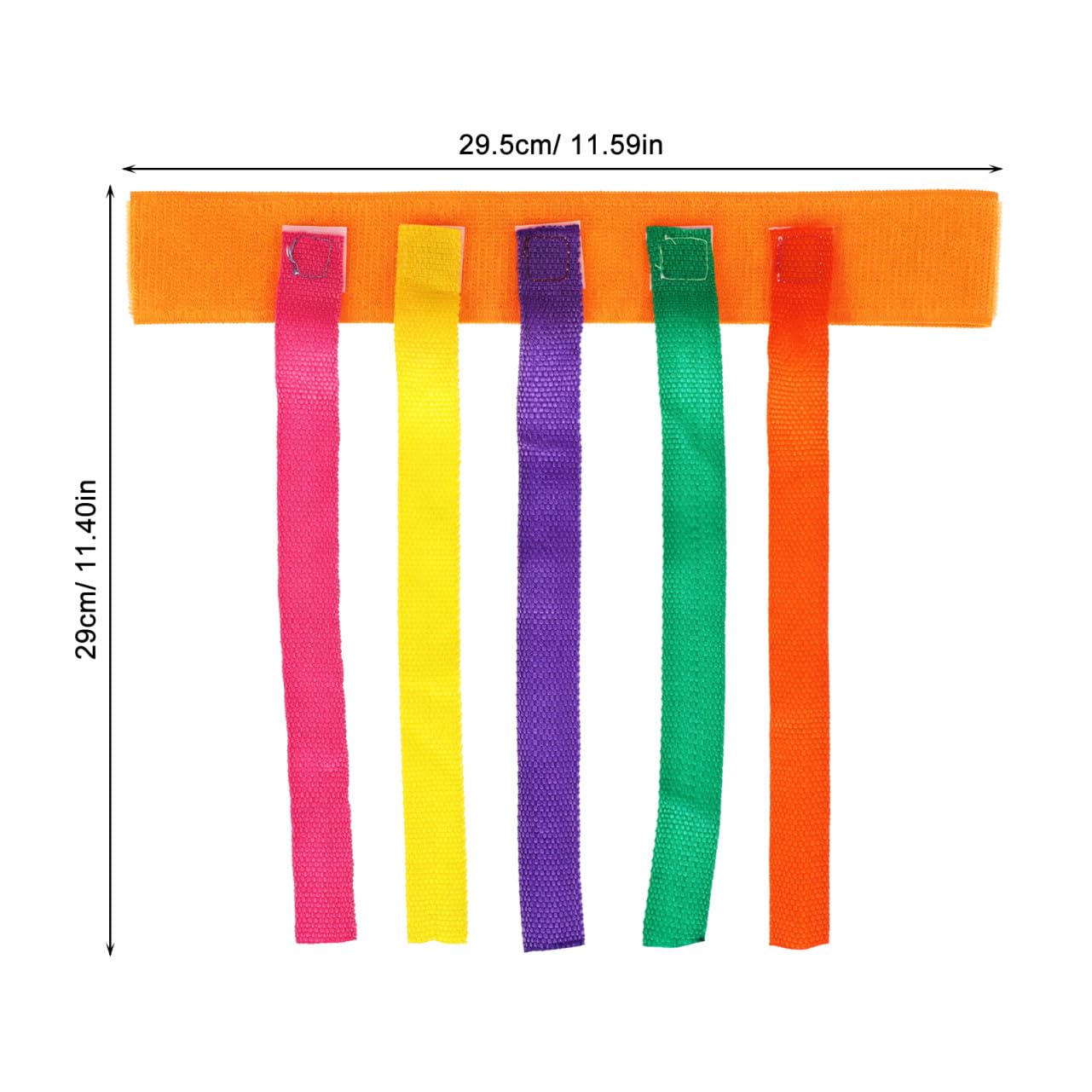 BESPORTBLE 8 Pièces Jeu Attrape Queue Garçon Fille Ceintures Tissu Oxford et Sûr Éducatif pour Garçons et Filles Améliore la et Linteraction Parent