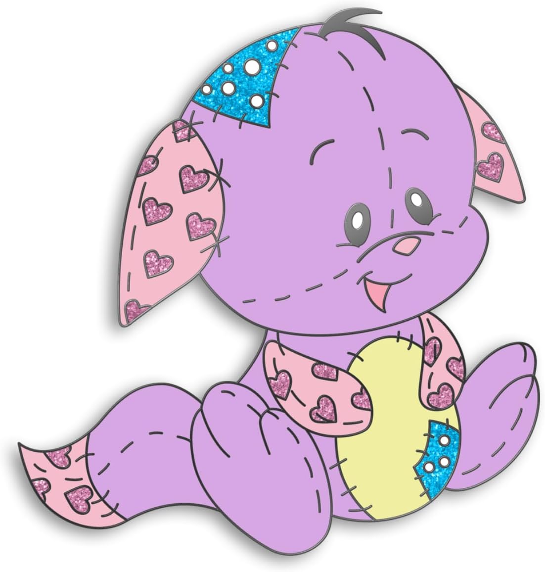 What's Your Passion Jewelry Neopets UC Plushie Kacheek Pin, Officially Licensed