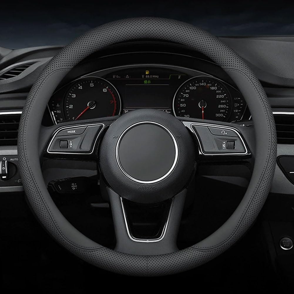 Tryagat Car Steering Wheel Cover for MG MG4 EV XPower 2023 2024 2025, Automotive Steering Wheel Protector Car Wheel Protector Accessories,Type-O-B