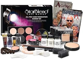 Mehron Kit de pastel All-Pro StarBlend de maquillaje (oscuro)