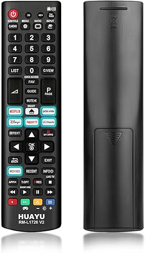 Nuevo control remoto universal para todos los controles remotos de TV LG, reemplazo actualizado para LG Smart TV con 6 botones de acceso directo,