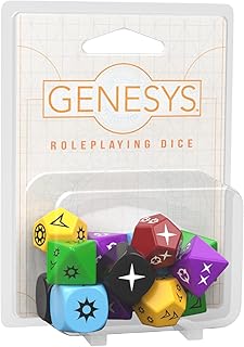 Edge, Genesys RPG: Roleplaying Dice Pack, RPG Multicolor