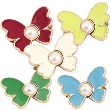 Pearl Butterfly Waist Buckle, No Sew Pants Tightener Clip