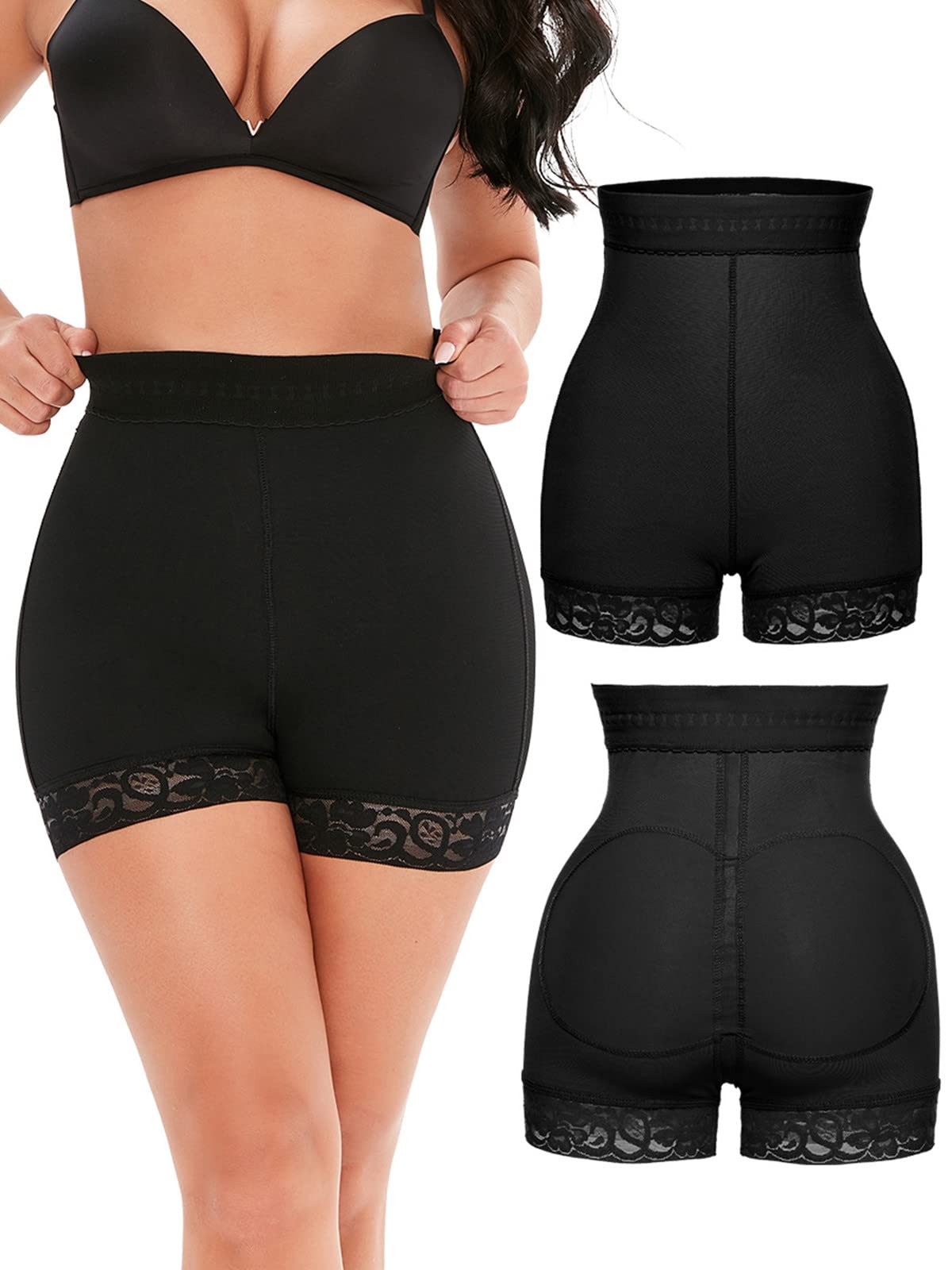Faja Moldeadora Mujer Mujeres Shaper Body Butt Butt Lifter Butt Butt Hip Shapewear Briefs