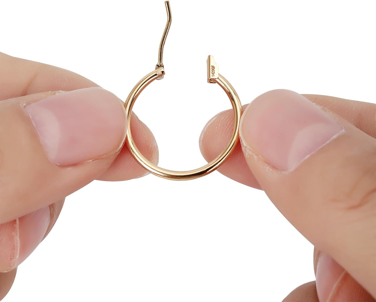 Barcarola 14K Gold Filled Hoop Earrings Set for Women – Lightweight, Waterproof, Tarnish-Resistant Hoop Earring Multipack – Everyday Hypoallergenic Jewelry