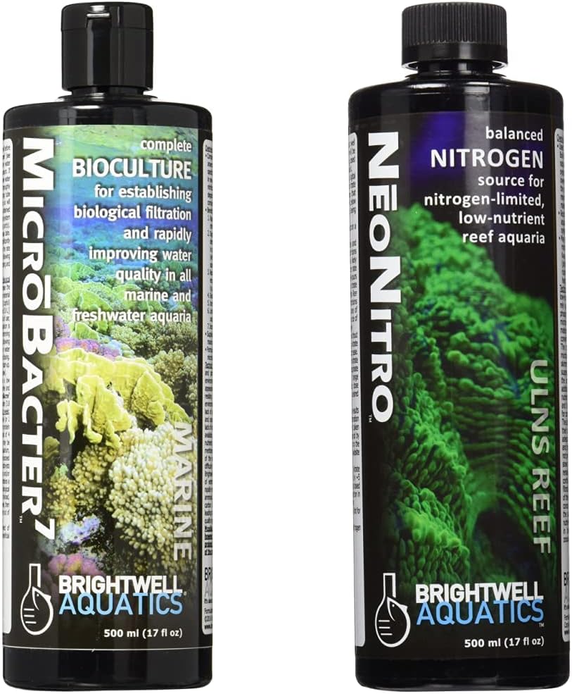 Brightwell Aquatics MicroBacter7 + NeoNitro Bundle for Aquarium Water Quality and Nitrogen Balance