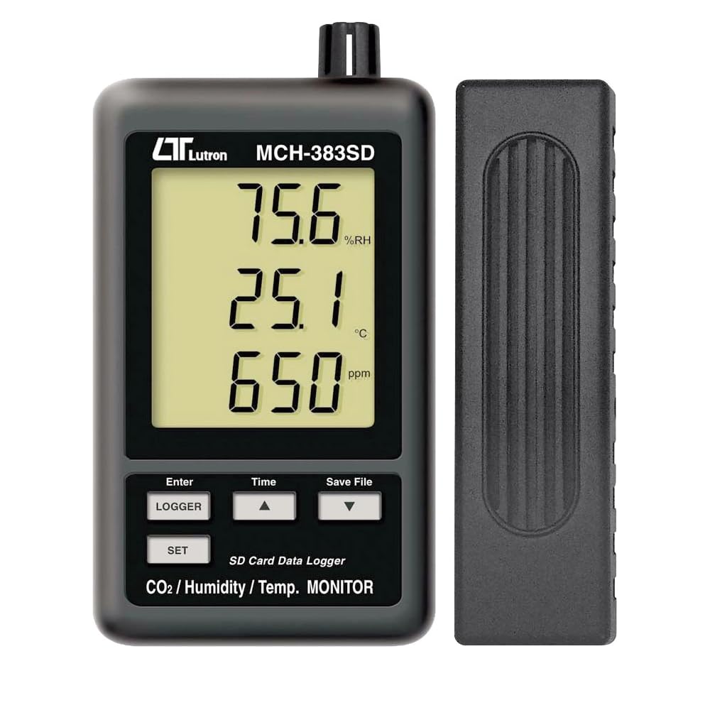 Lutron MCH-383SD CO2 Temperature Humidity Data Logger-image-34