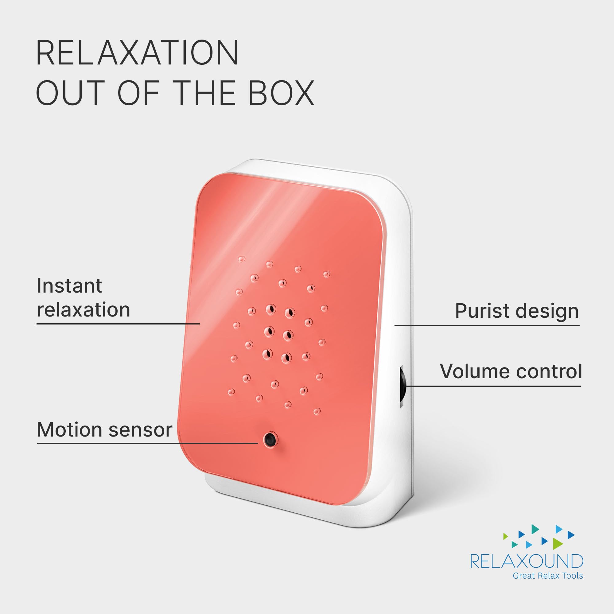 Rood Roze - 12,5x4,7x8cm Relaxound Junglebox Classic