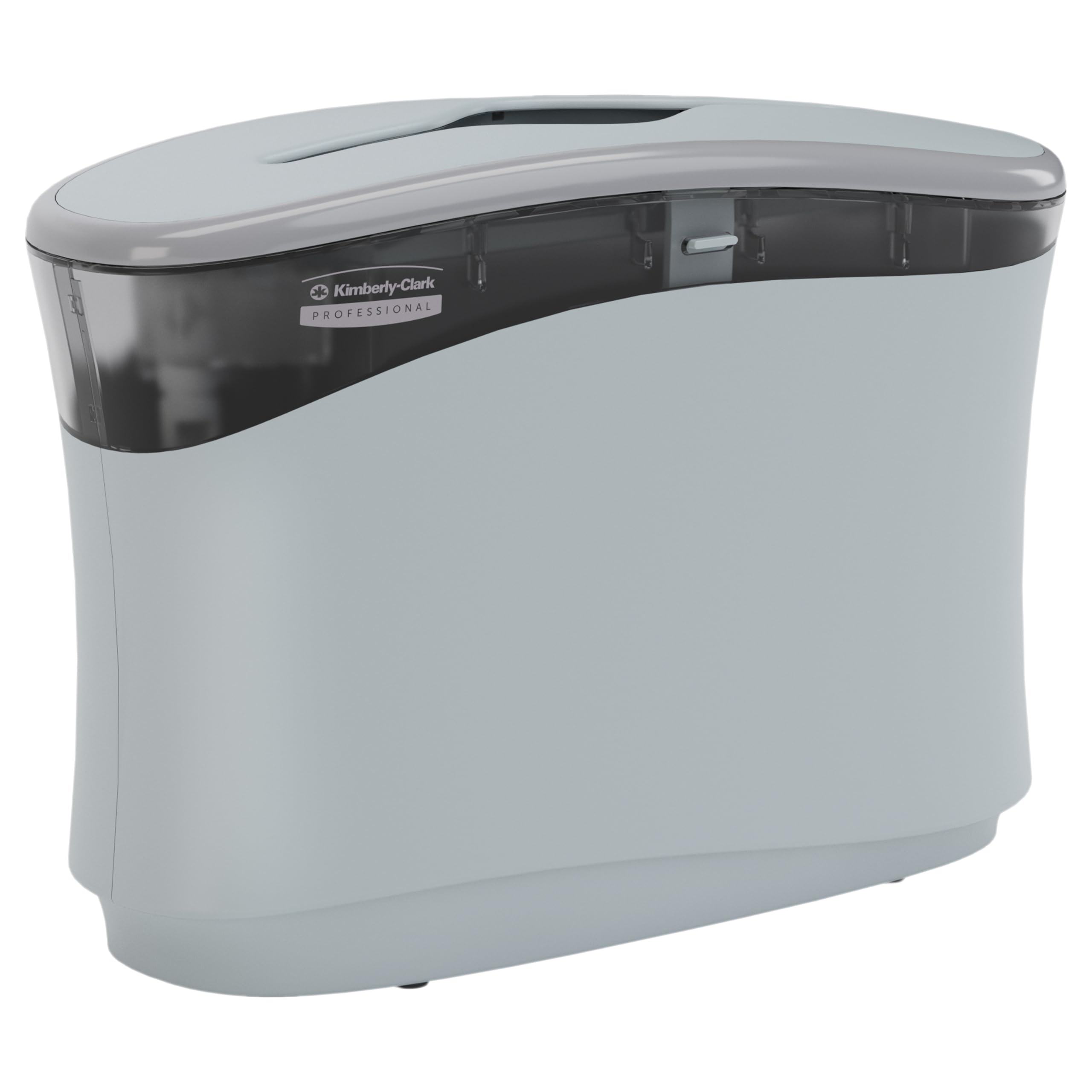 Kimberly-Clark Professional Dispenser di asciugamani di carta piegato da banco (55760), grigio chiaro, 33,8 x 22,9 x 13,2 cm (Qtà 1)