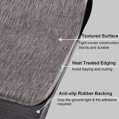Aibob Office Chair Mat For Hardwood Floors, 36 X 48 In, Heavy Duty Floor Mats For Computer Desk, Easy Glide For Chairs, Flat Without Curling #TOP1